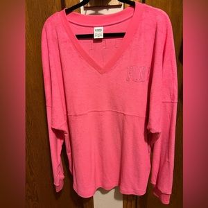 NWOT Victoria's Secret PINK Sweatshirt XL
